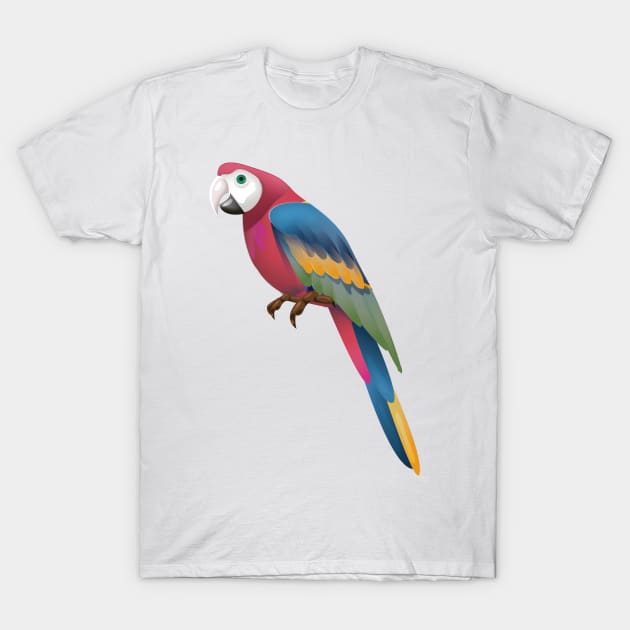 Parrot T-Shirt by nickemporium1